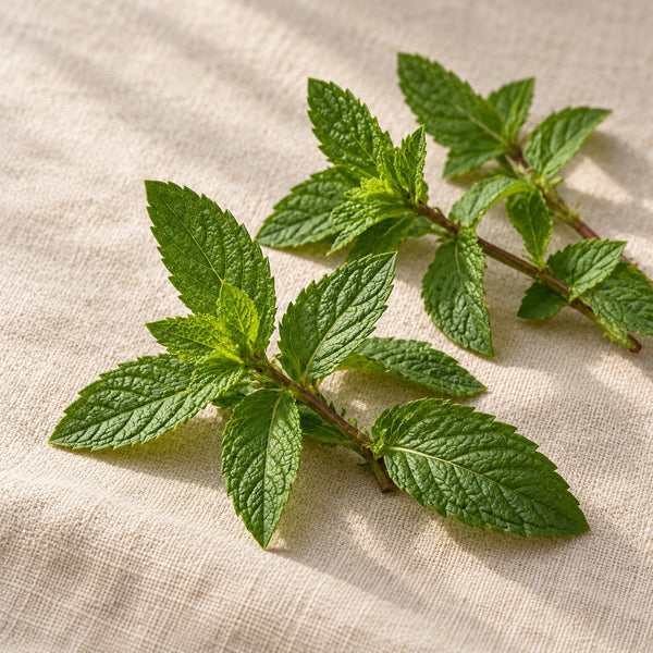 Spearmint leaves